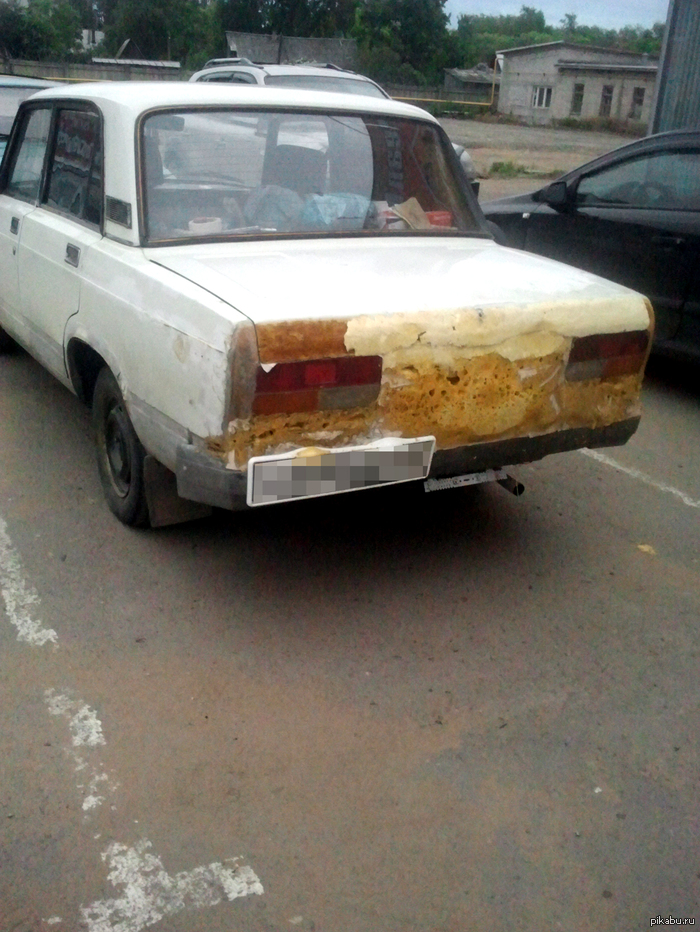 Бюджетный ремонт зада | Пикабу