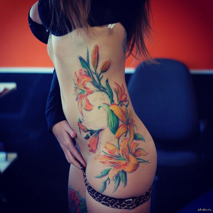 Tattoo - Girls, My, NSFW, Stomach, Tattoo