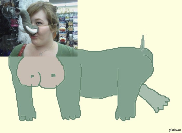 Heffalump - NSFW, I paint like a nerd, Images, Drawing, Elephants, Girls, Boobs