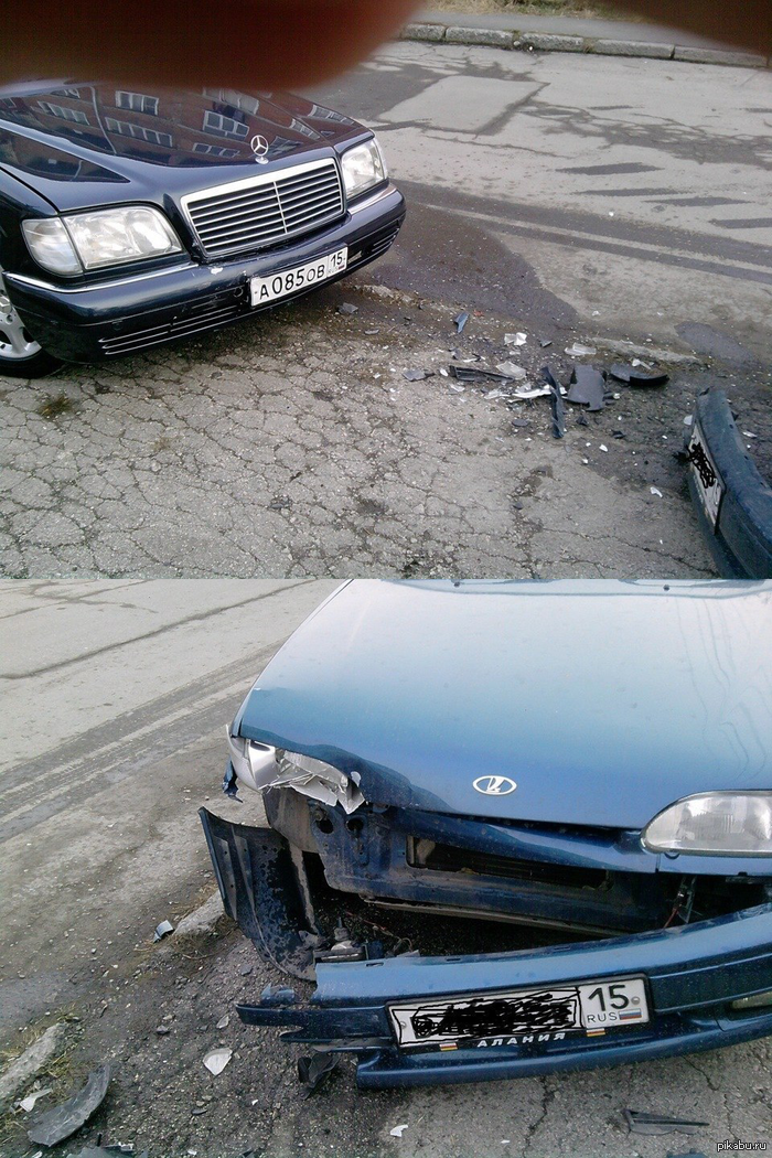 Из серии: ой поцарапал бампер о таз