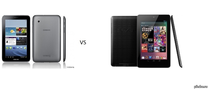 Samsung Galaxy Tab 2 7.0 3G  ASUS Nexus 7 32Gb 3G