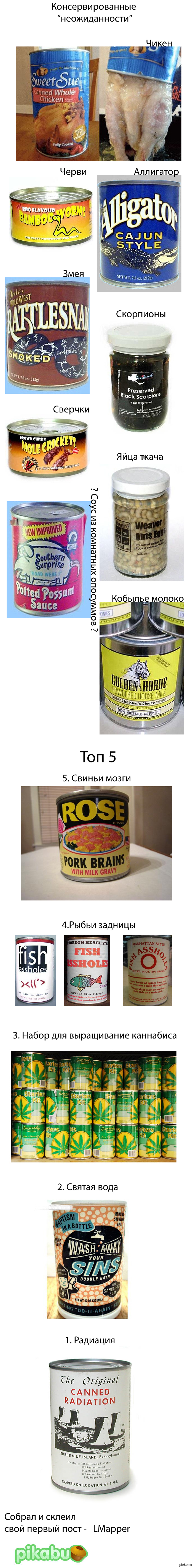 Консервированные "неожиданности"