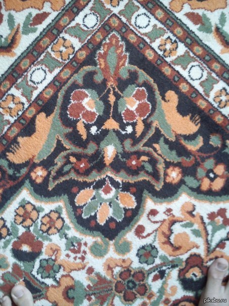 А у меня темный лорд на ковре.