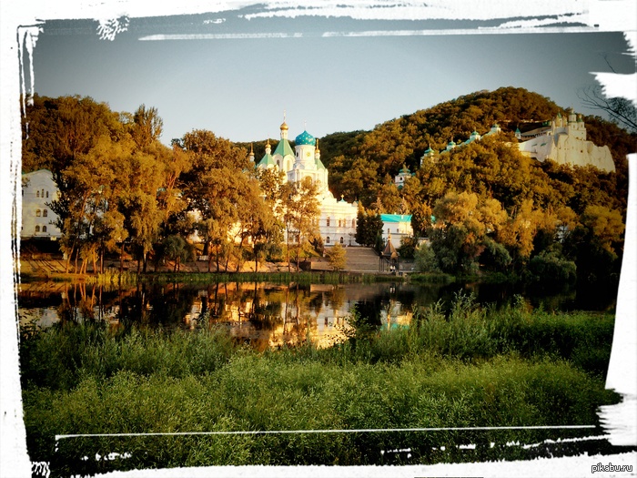 There is such beauty next to me: Svyatogorsk Lavra, Ukraine. - My, Svyatogorsk, The photo, Monastery