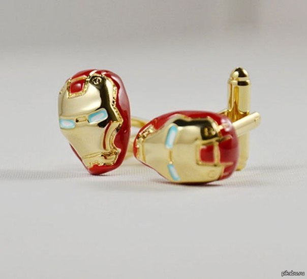 Запонки "Железный человек".