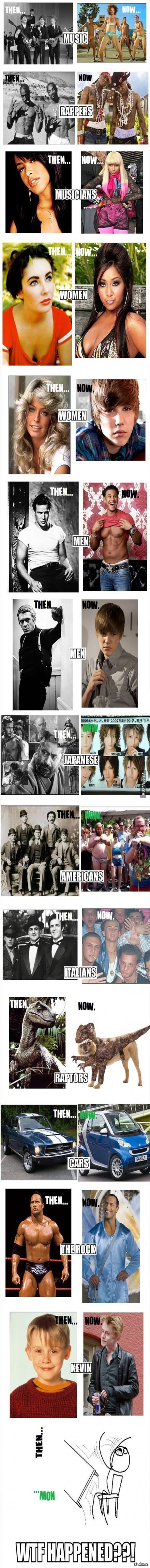 "Then" и "Now" по версии 9gag