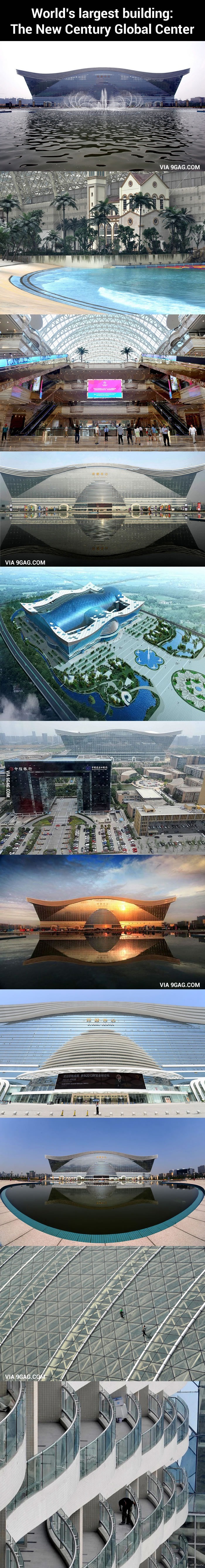 В Китае закончили строительство самого большого здания в мире