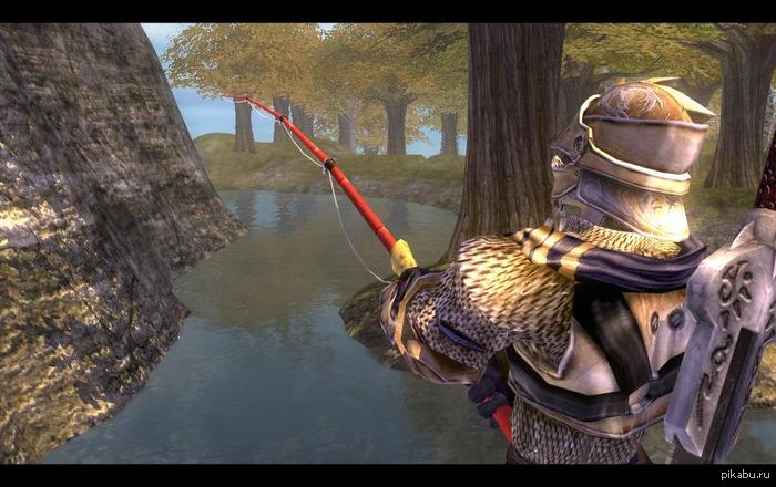 "А я что, я просто рыбачу"