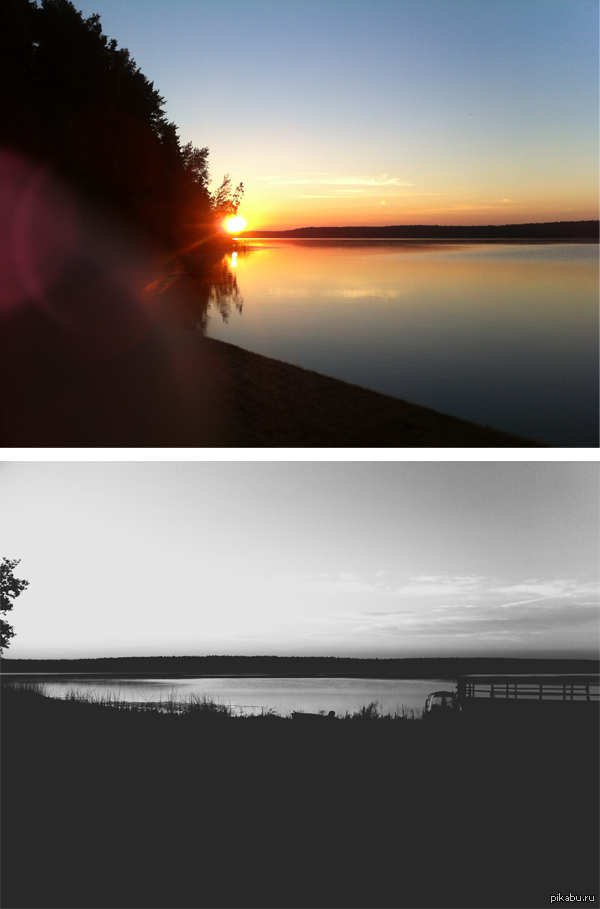 Summer. - My, The photo, Relaxation, Reservoir, Republic of Belarus, iPhone 4