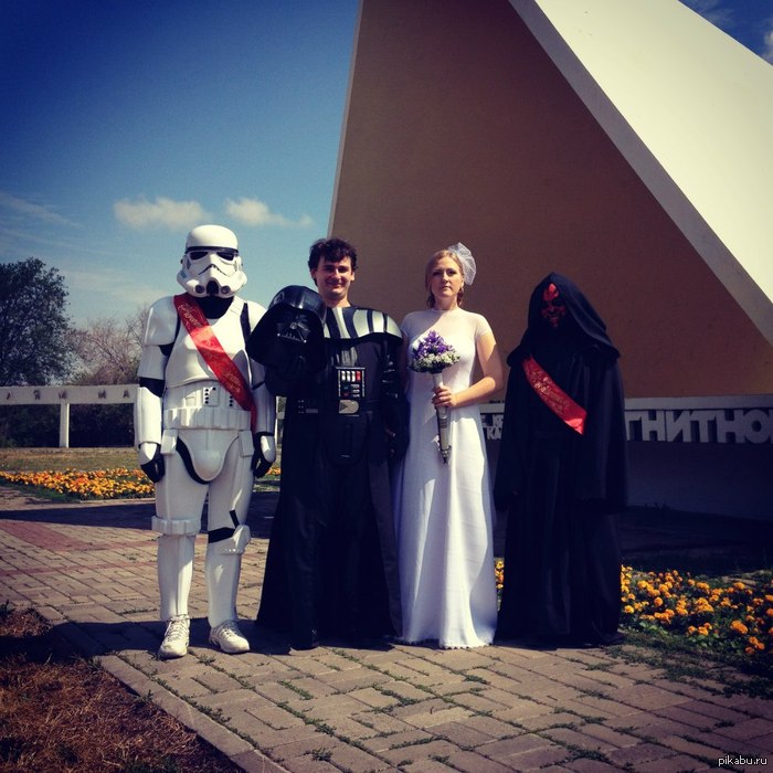 Вот такие свадьбы в Магнитке