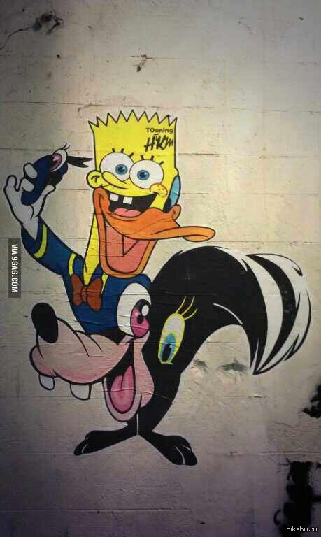 Граффити.