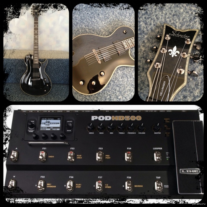   :)      .  ,         .  Schecter Solo 6   Pod hd 500