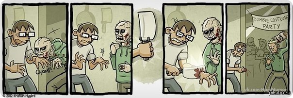 It happens... - Interesting, Internet, Zombie, Party, Drawing