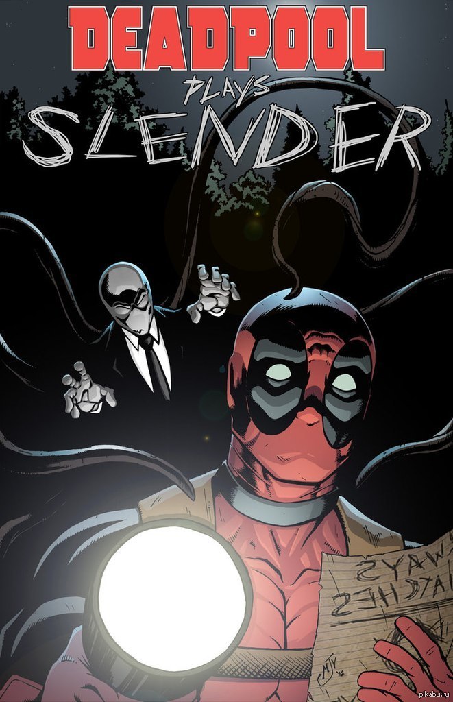   ! "Deadpool"   Slender"