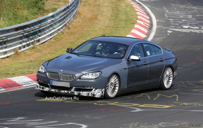 BMW Alpina B6 Gran Coupe BiTurbo 2014       http://avtodailynews.ru/bmw-alpina-b6-gran-coupe-biturbo-2014-zametili-na-testax-v-nyurburgringe