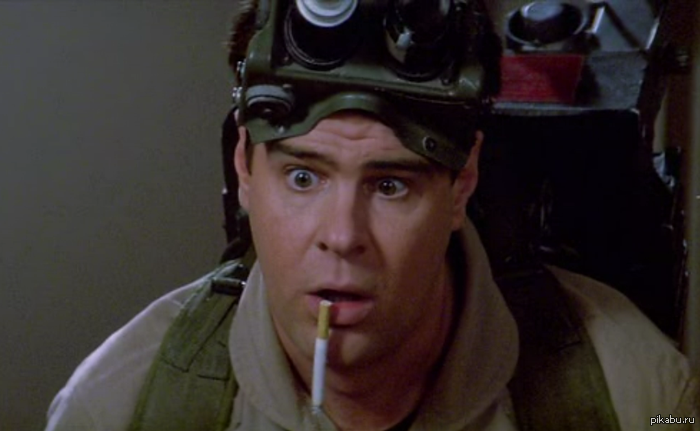 Пересматриваю, значит, Охотников за приведениями....