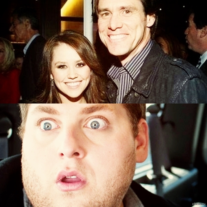 Мое лицо, когда я узнал, что рядом с Джимом Керри, стоит его дочь. Не стареет вообще Оо