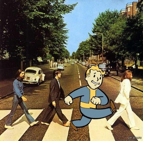 Пип-бой, теперь с Битлами.