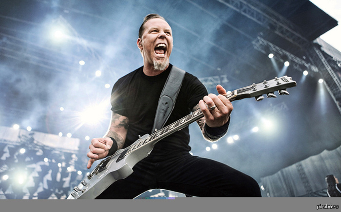 Раньше тут был баян, а теперь Джеймс Хэтфилд!