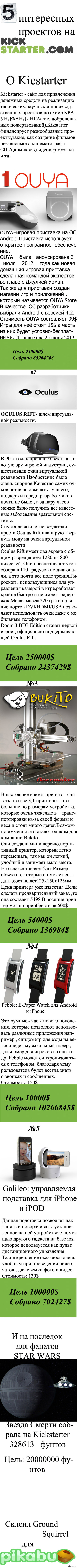 ���� ���������� �������� �� Kickstarter