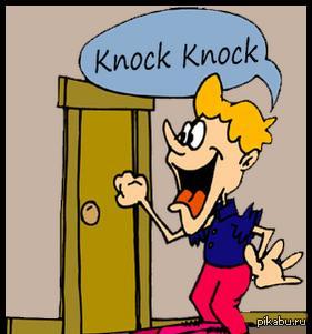 Knock, knock! Who's there?