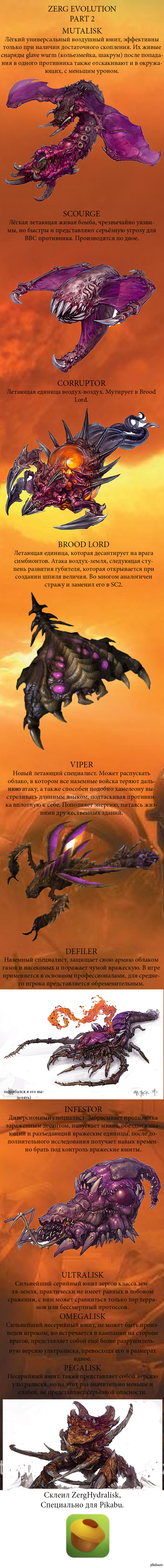 Zerg evolution. Part 2. | Пикабу