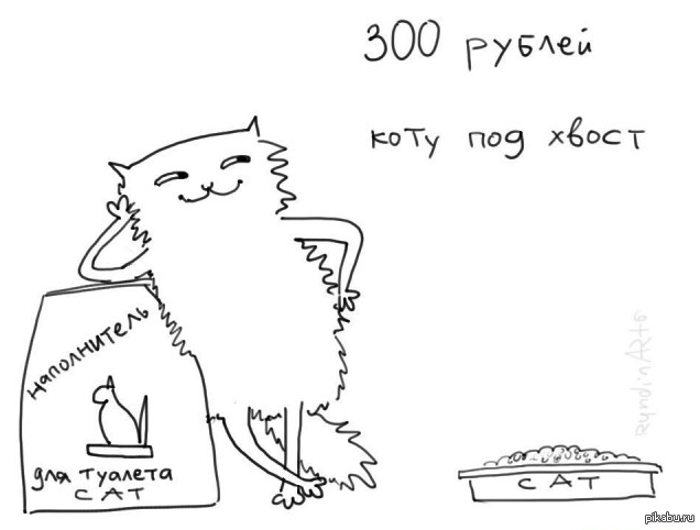 Коту под хвост | Пикабу