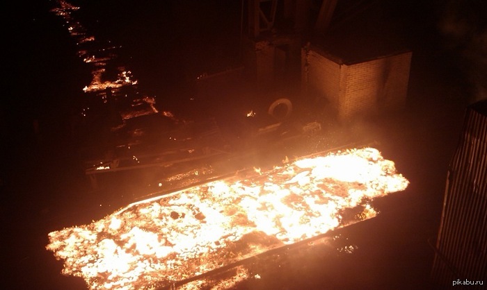 Случай в Кислородно-Конвертерном Цехе. г.Магнитогорск.