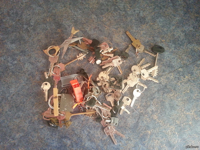 Я тоже подкину ключей, разбирайте