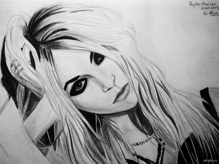Мой новый портрет Вокалистка группы The Pretty Reckless - Taylor Momsen