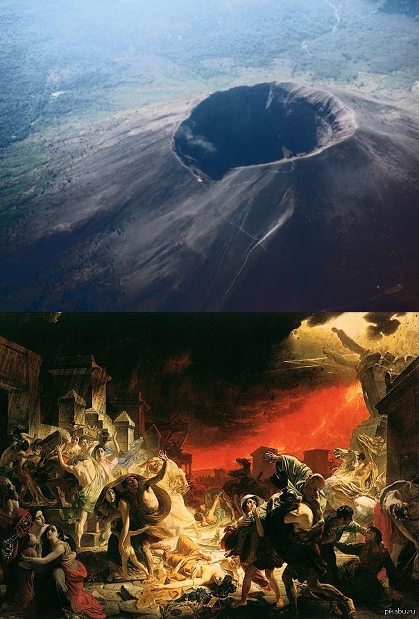 Извержение вулкана уничтожило город. Извержение Везувия гибель Помпеи. Вулкан Везувий извержение Помпеи. Извержение Везувия Помпеи. Извержение Везувия в 79 Помпеи.