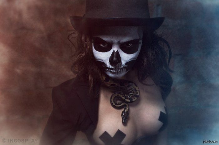 Cosplay: Voodoo Mythology/Terry Pratchett Discworld - Cosplay, Beautiful girl, Flat world, NSFW