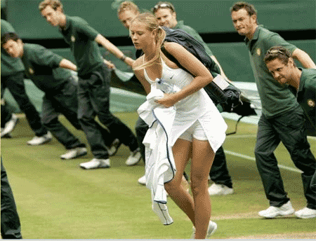 boys, don't fire - Maria Sharapova, Tennis