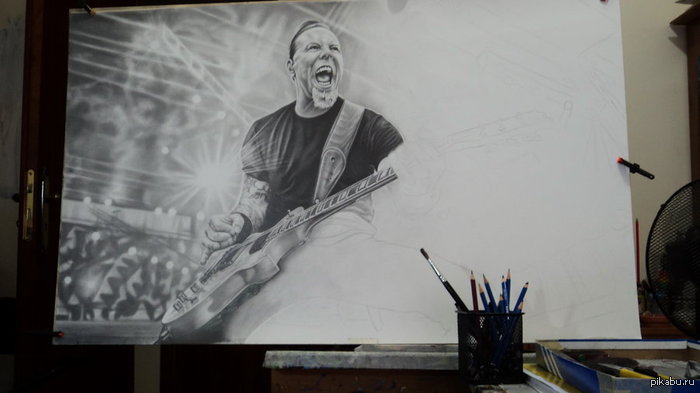 James Hetfield art