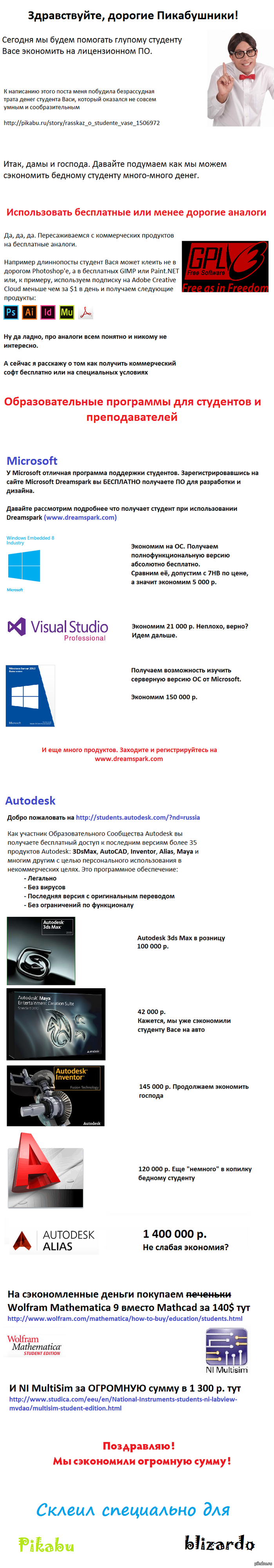 Помогаем студенту Васе
