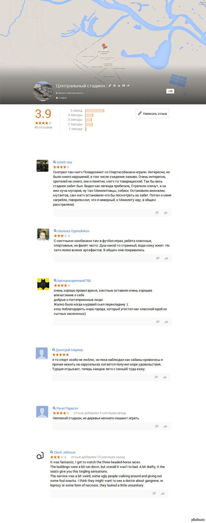 Чернобыльская АЭС или сталкеротролли в google +