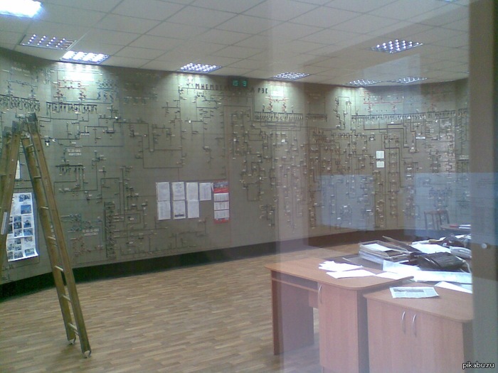 Диспетчерский пульт в РЭСе