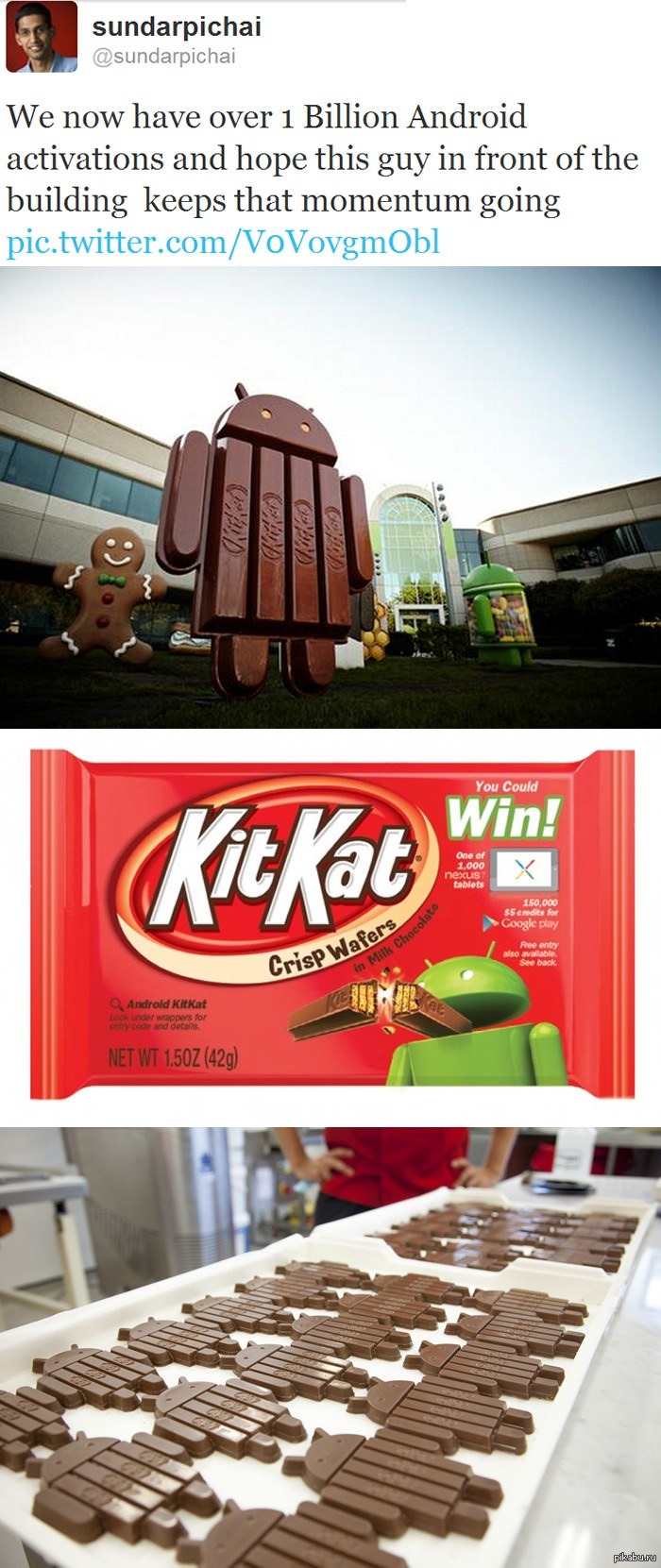 Android 4.4   Kit Kat ( +1   )  