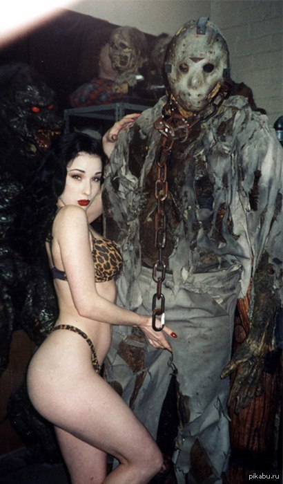 Dita Von Teese &amp; Jason Voorhees