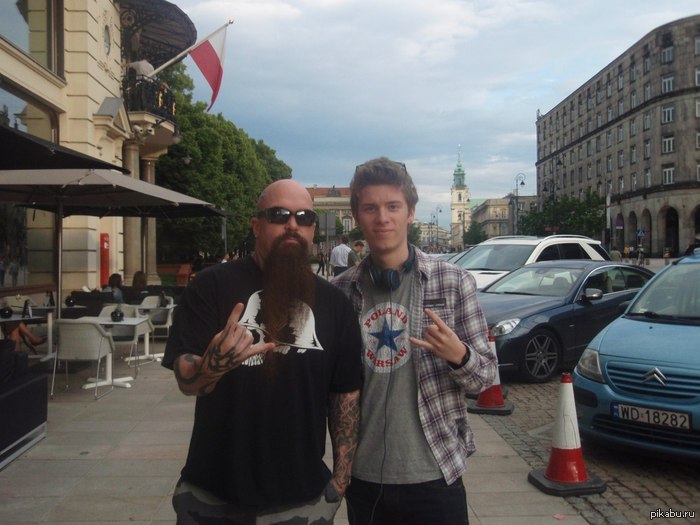 Последую мейнстриму. Я с Керри Кингом (Slayer)