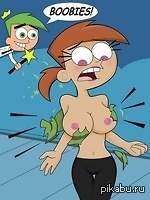 Wonderful parents - NSFW, Boobs, Cartoons, Magic, Nickelodeon