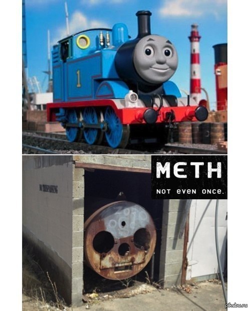 The engine that couldn't - , Methamphetamine, Locomotive