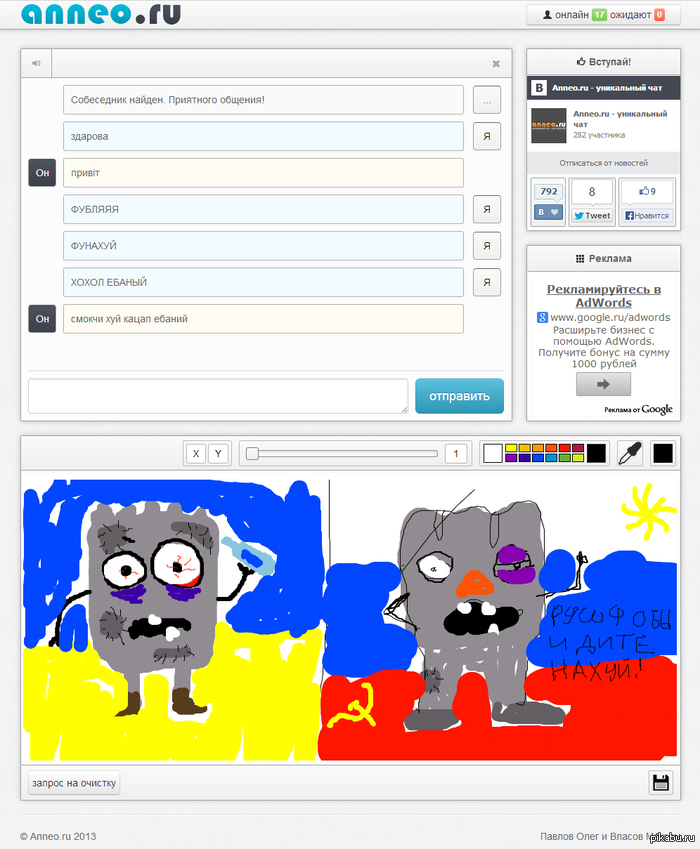 хохлосрач - Анонимный чат, Картинки, Рисование