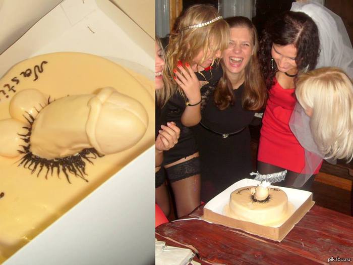 These are the cakes that girls give each other for their birthday. - NSFW, , Girls, , Vulgarity, Cake