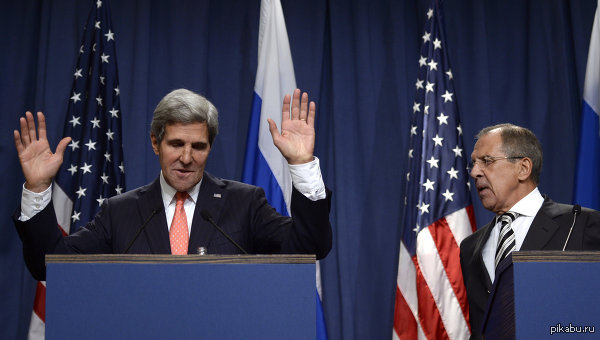 Керри сдается Лаврову