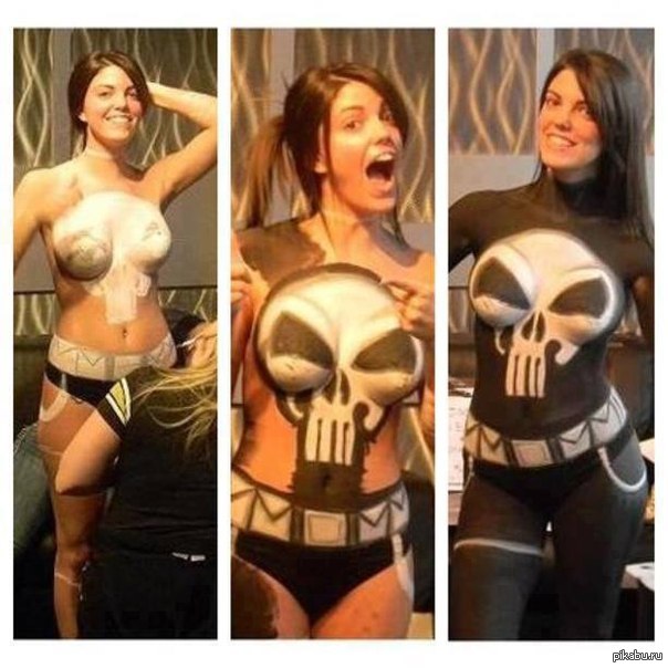 How do you like this Punisher? - NSFW, Girls, Cosplay