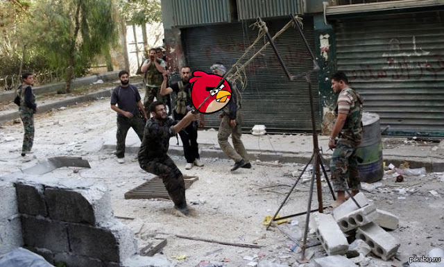 Angry Syrian Birds 