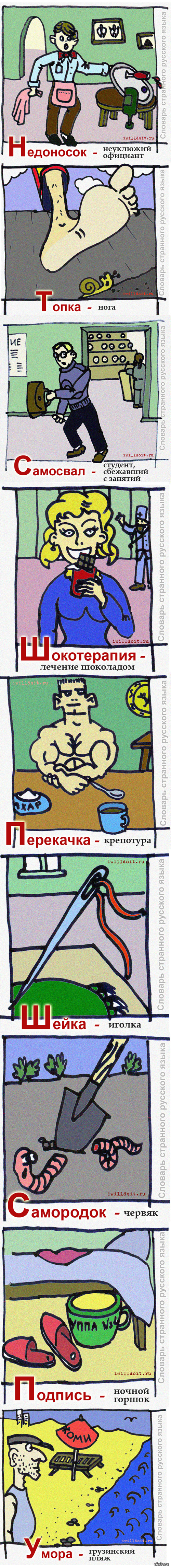 Словарь странного русского языка