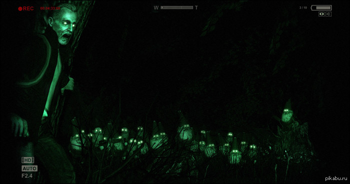 Бежим ! ОНИ увидели нас !