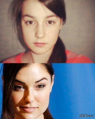 She reminds me of someone - My, Саша Грей, Little Sasha Gray